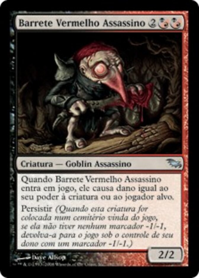 Barrete Vermelho Assassino