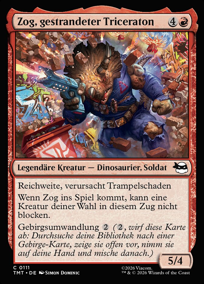 Zog, gestrandeter Triceraton