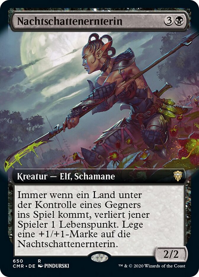 Nachtschattenernterin