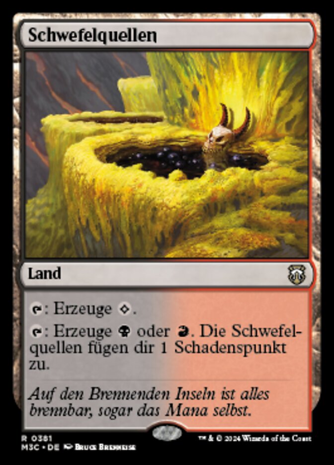 Schwefelquellen