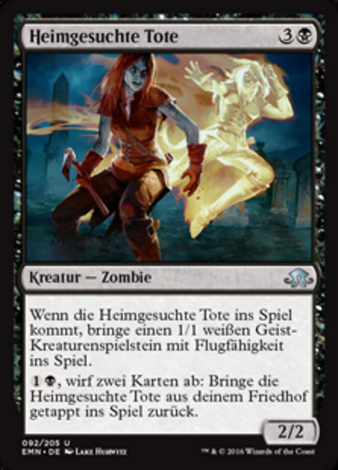Heimgesuchte Tote