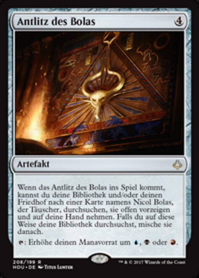 Antlitz des Bolas