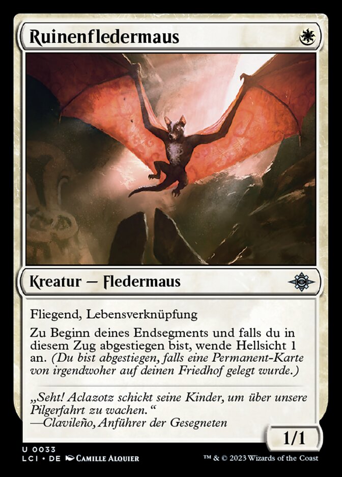 Ruinenfledermaus