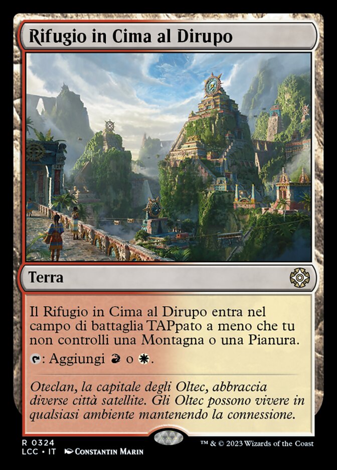 Rifugio in Cima al Dirupo