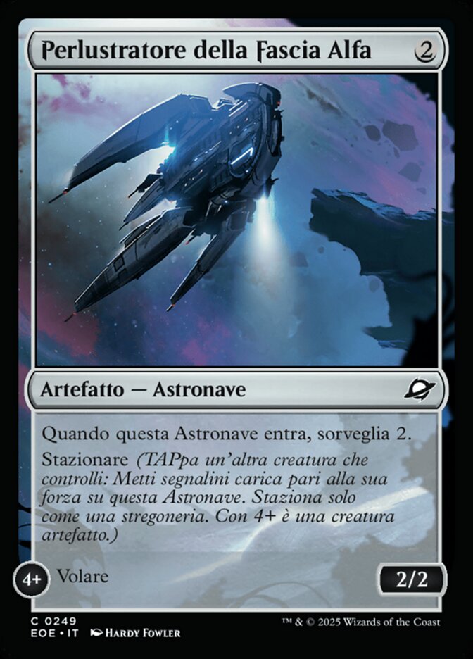 Perlustratore della Fascia Alfa