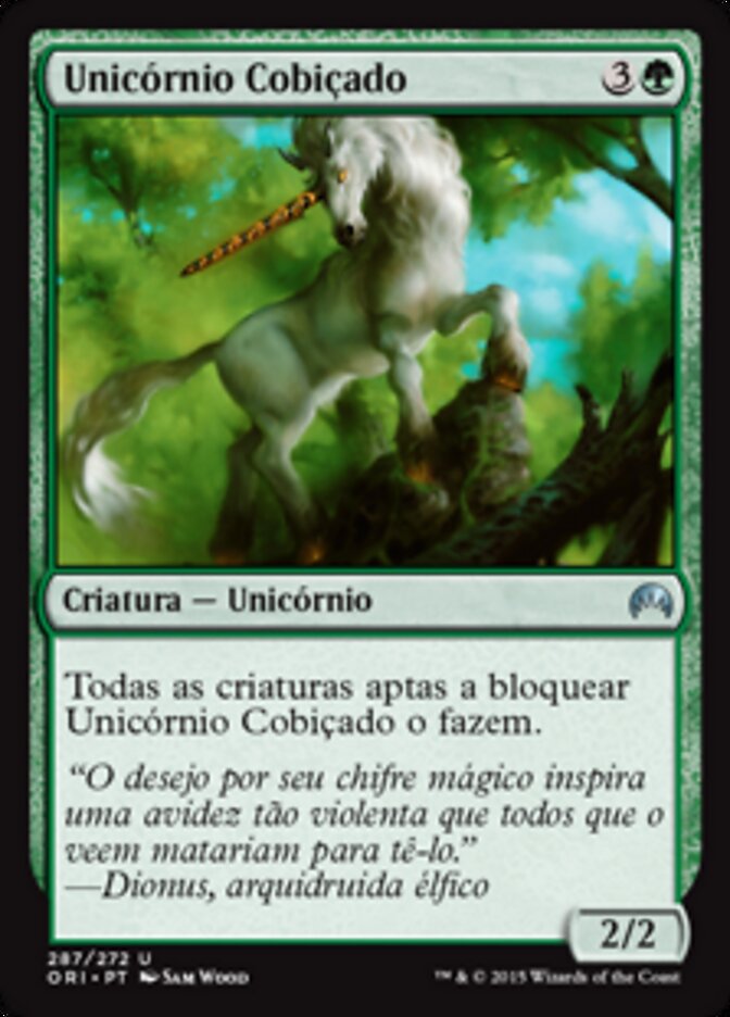 Unicórnio Cobiçado