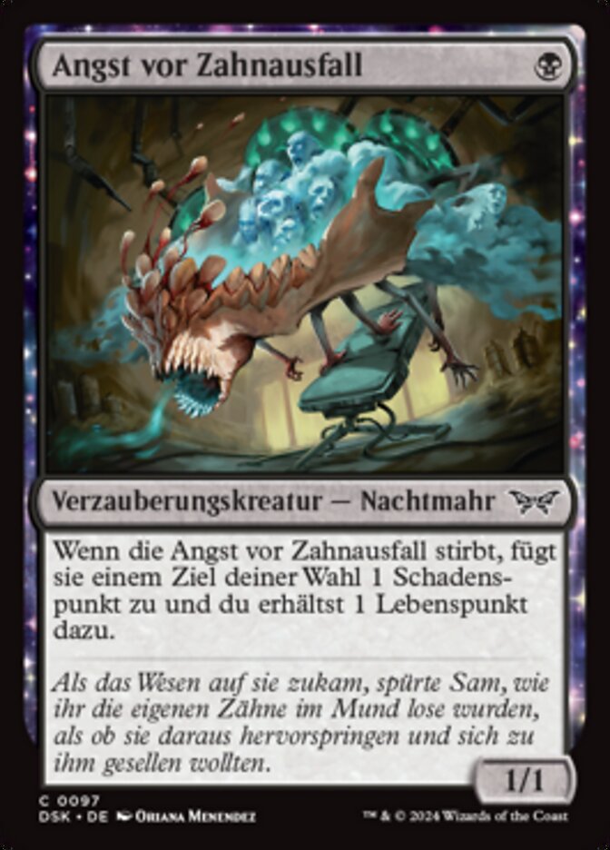 Angst vor Zahnausfall