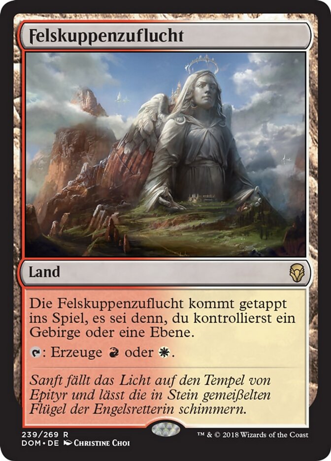 Felskuppenzuflucht