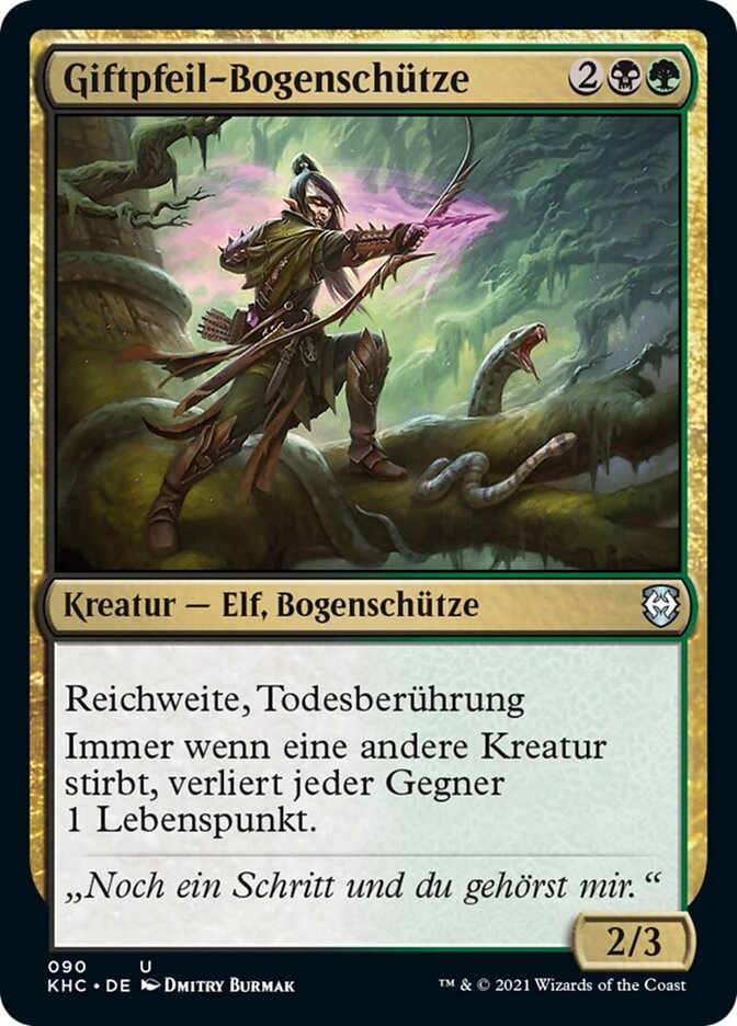 Giftpfeil-Bogenschütze