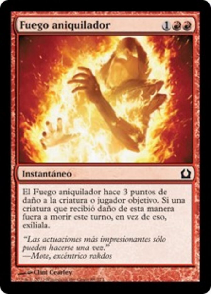 Fuego aniquilador