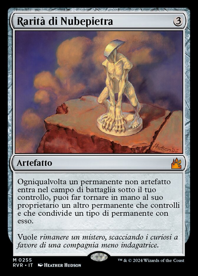 Rarità di Nubepietra