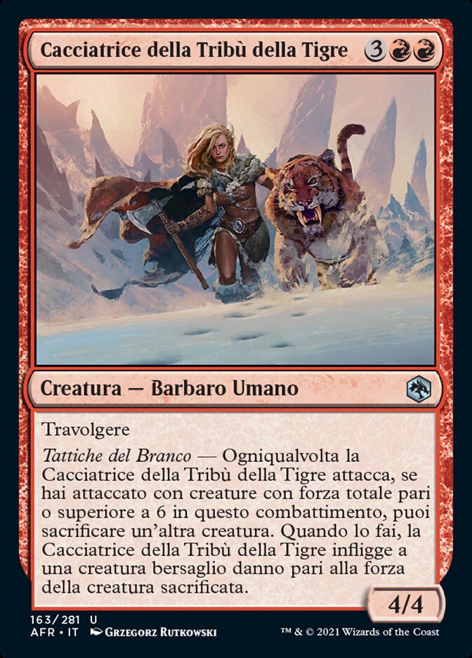 Cacciatrice della Tribù della Tigre