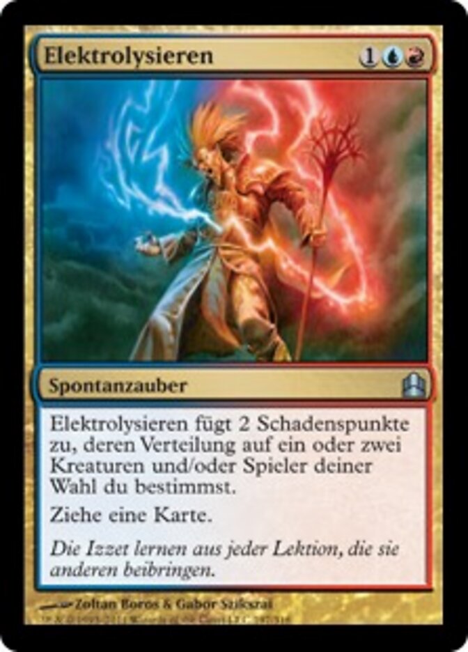 Elektrolysieren