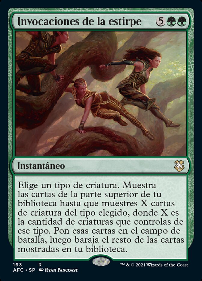 Invocaciones de la estirpe