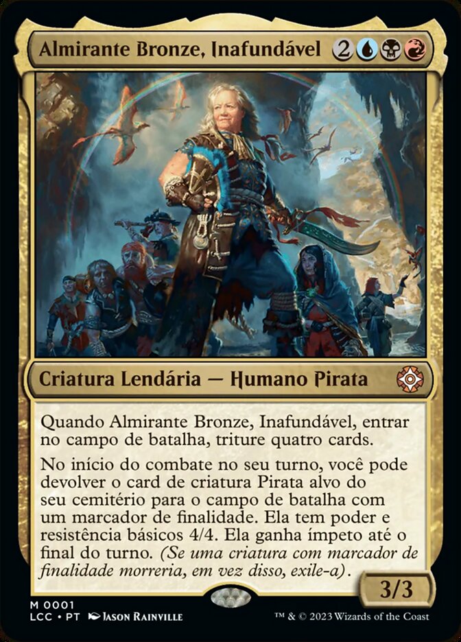 Almirante Bronze, Inafundável