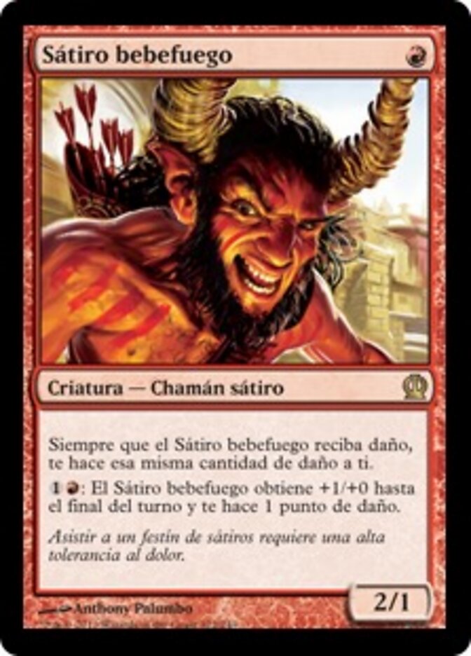 Sátiro bebefuego