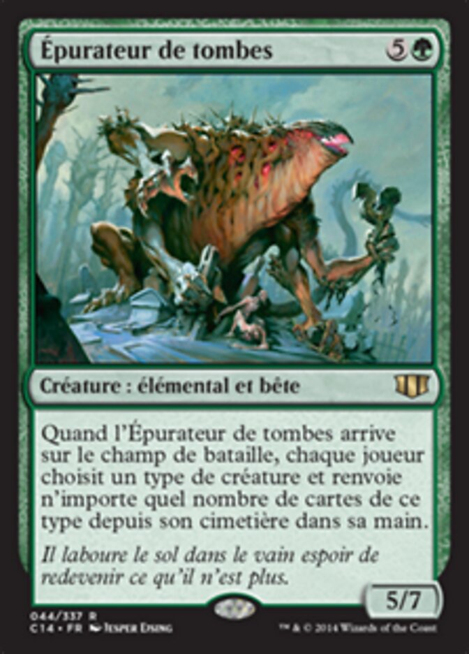 Épurateur de tombes