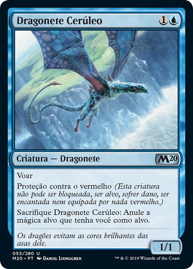 Dragonete Cerúleo