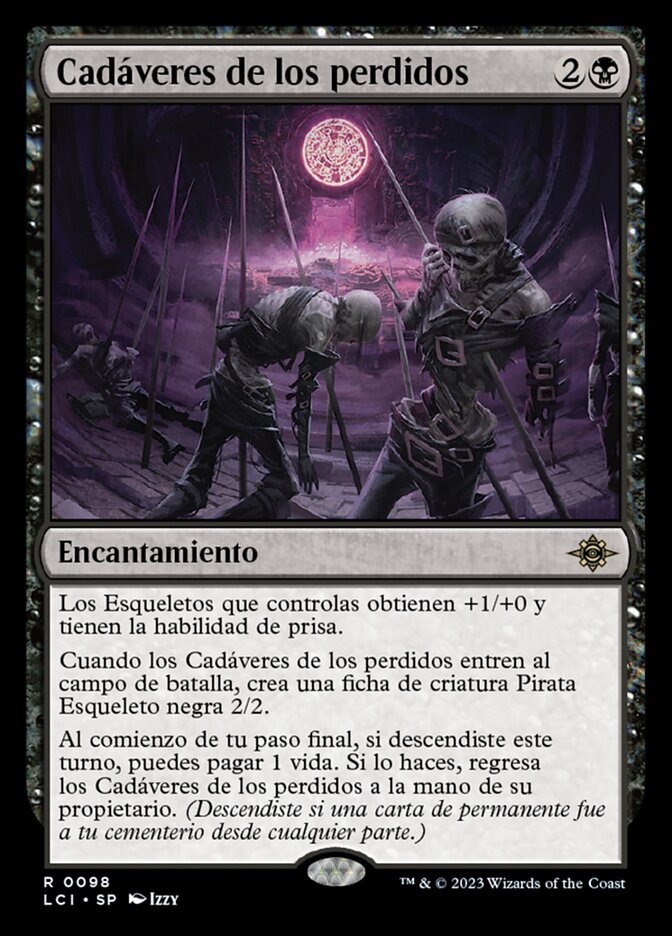 Cadáveres de los perdidos