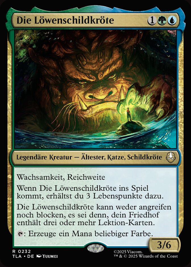 Die Löwenschildkröte
