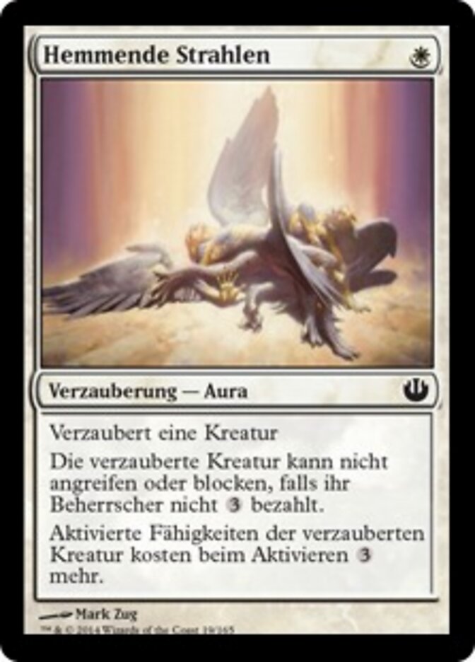 Hemmende Strahlen