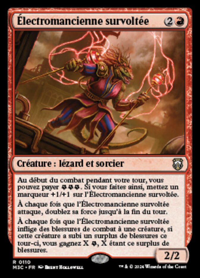 Électromancienne survoltée