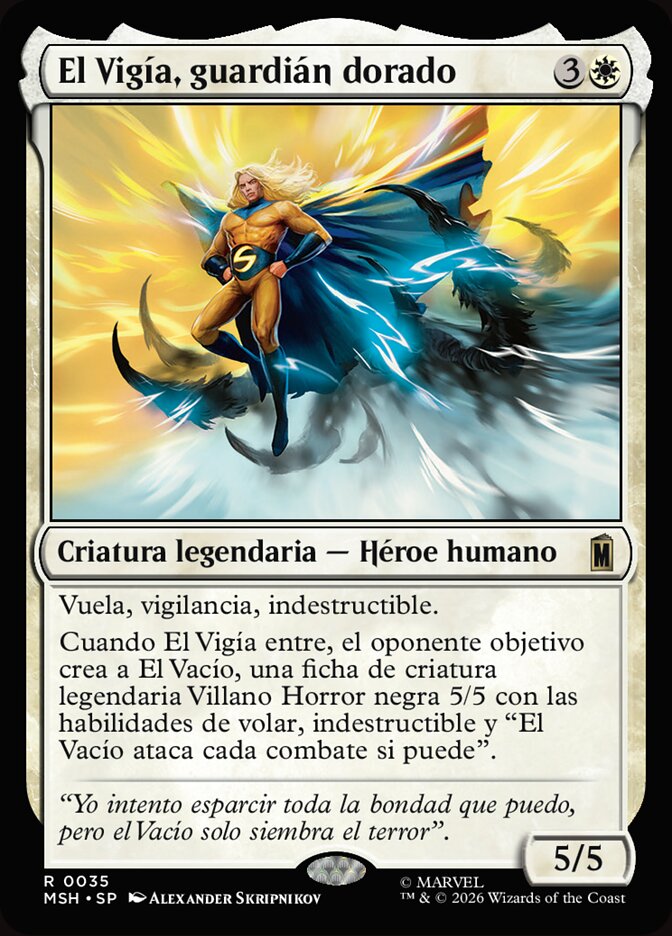 El Vigía, guardián dorado
