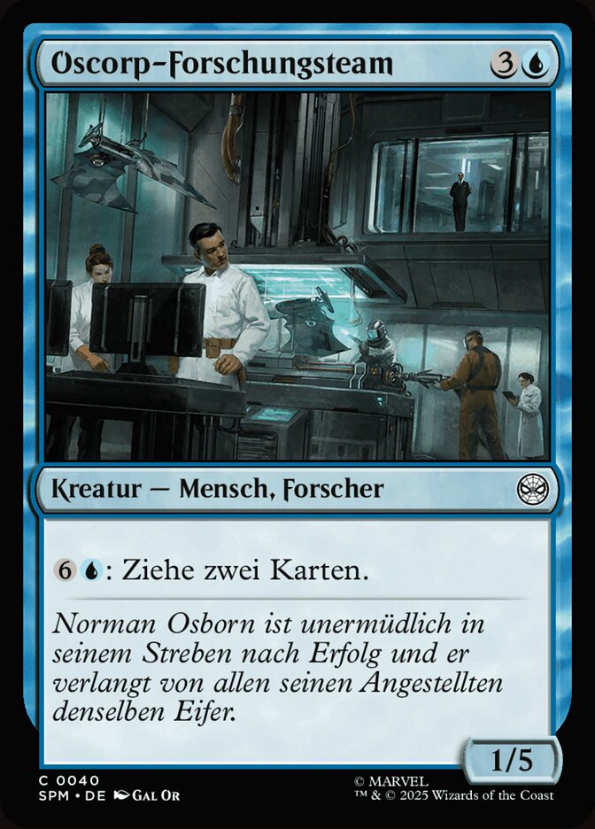 Oscorp-Forschungsteam