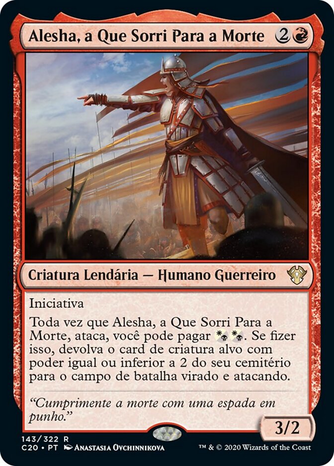 Alesha, a Que Sorri Para a Morte