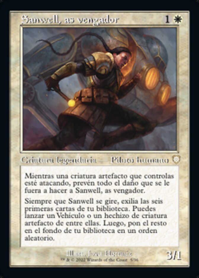 Sanwell, as vengador