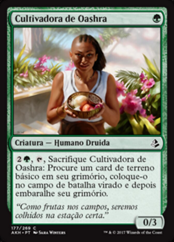 Cultivadora de Oashra