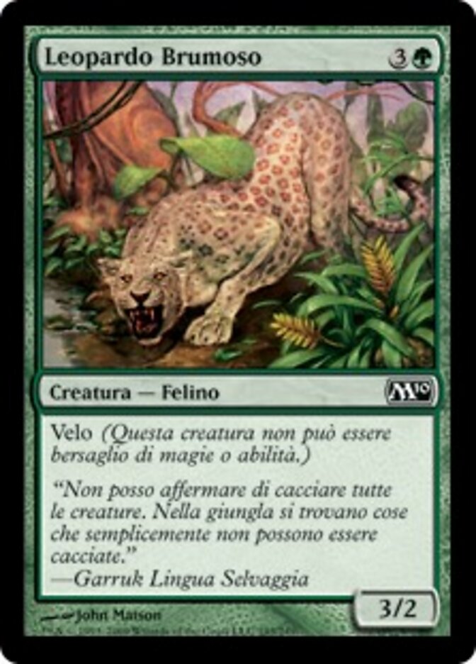 Leopardo Brumoso
