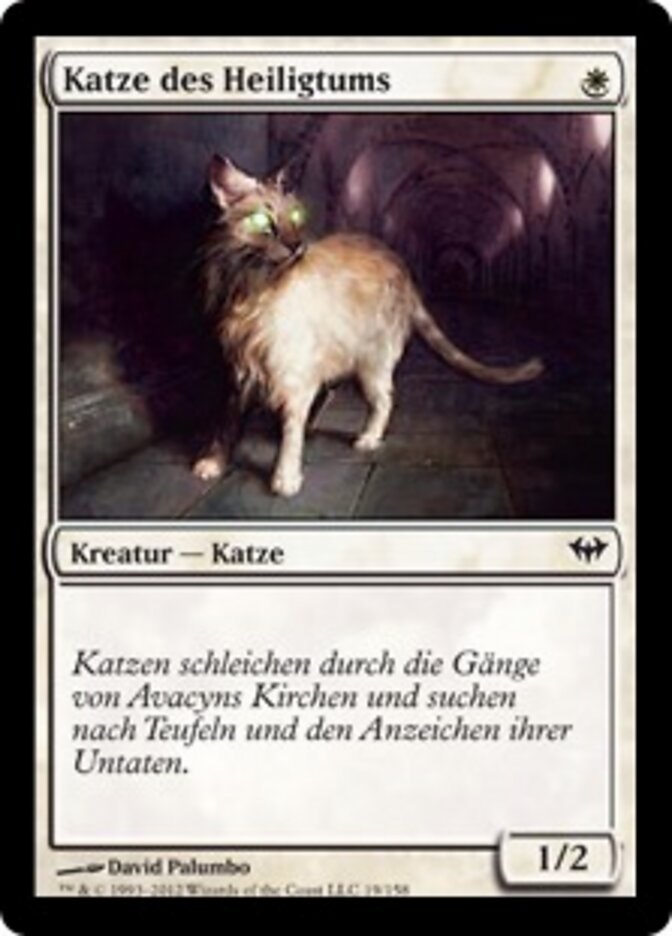Katze des Heiligtums