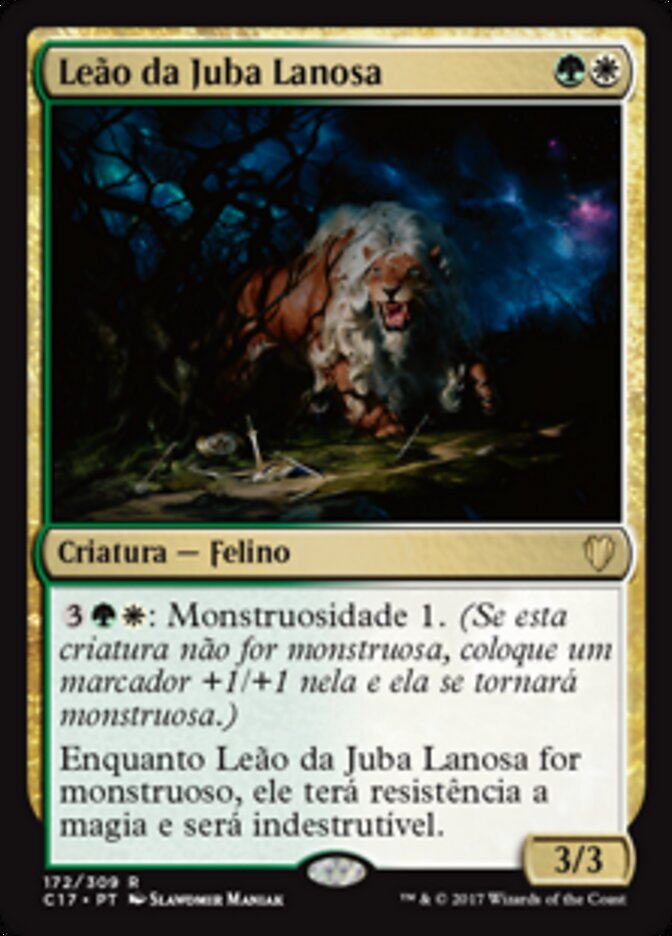 Leão da Juba Lanosa