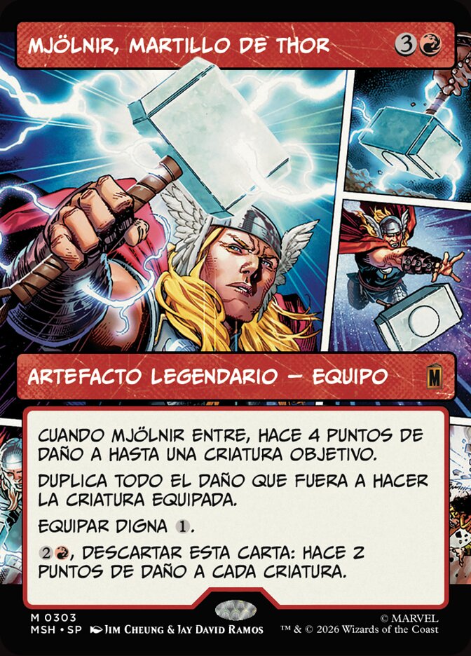 Mjölnir, martillo de Thor