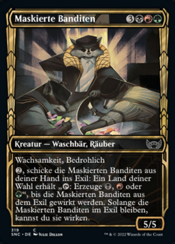 Maskierte Banditen