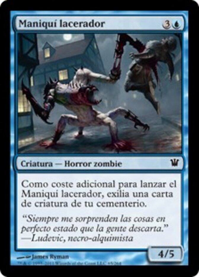 Maniquí lacerador
