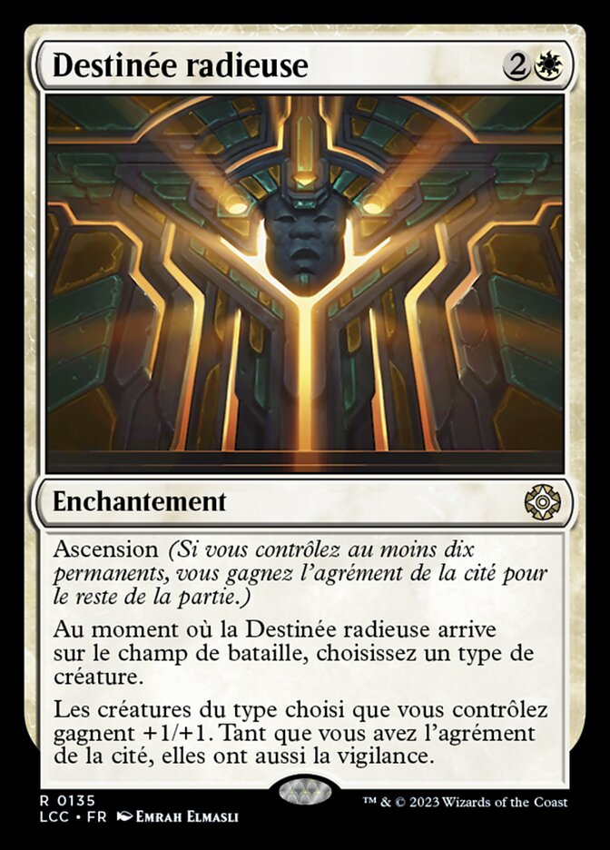 Destinée radieuse