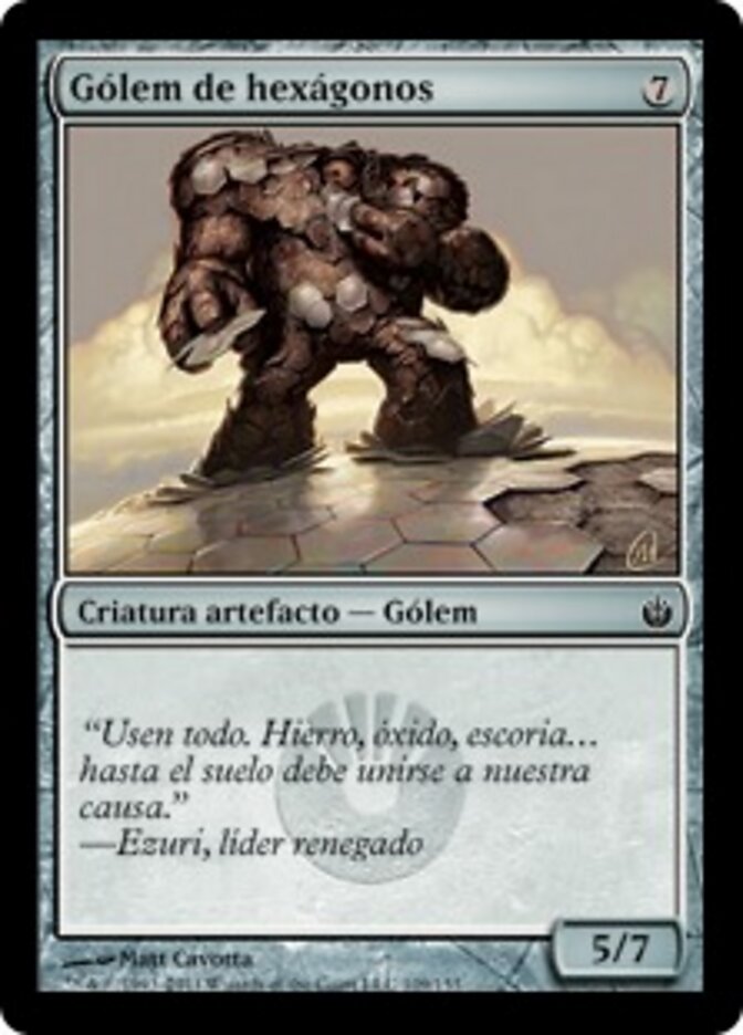 Gólem de hexágonos