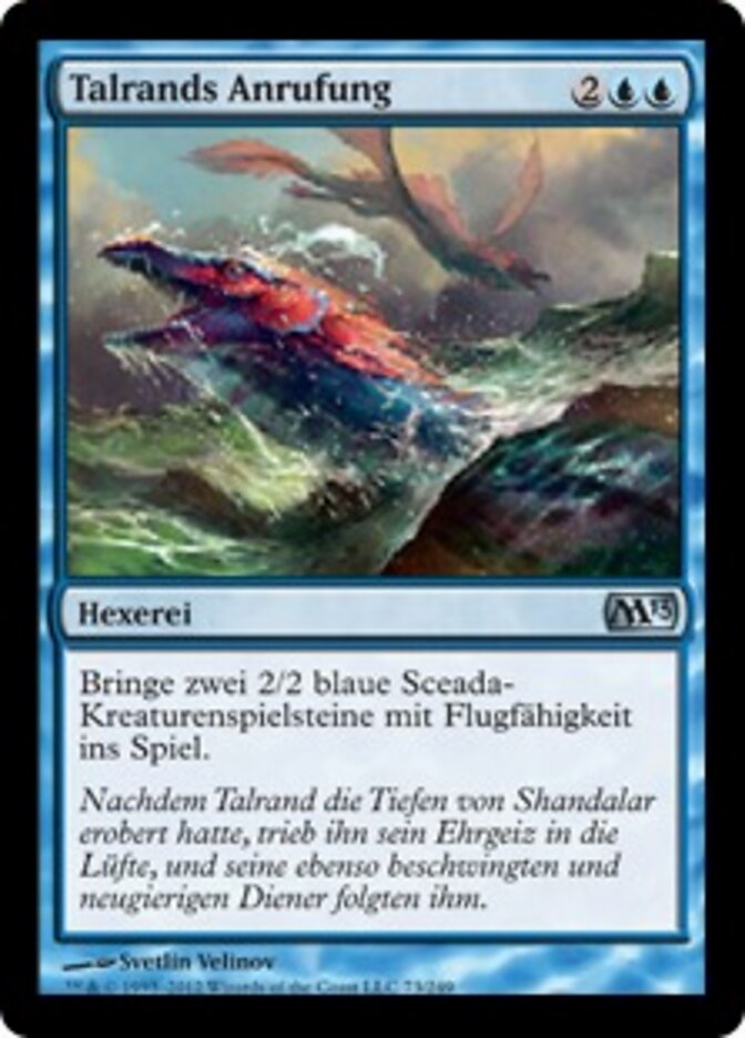 Talrands Anrufung