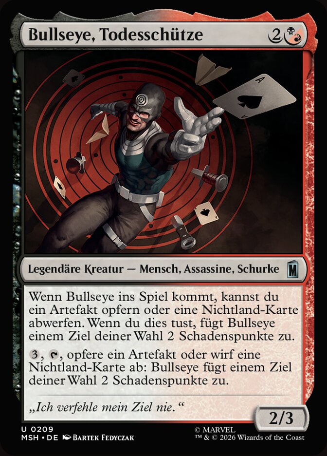 Bullseye, Todesschütze