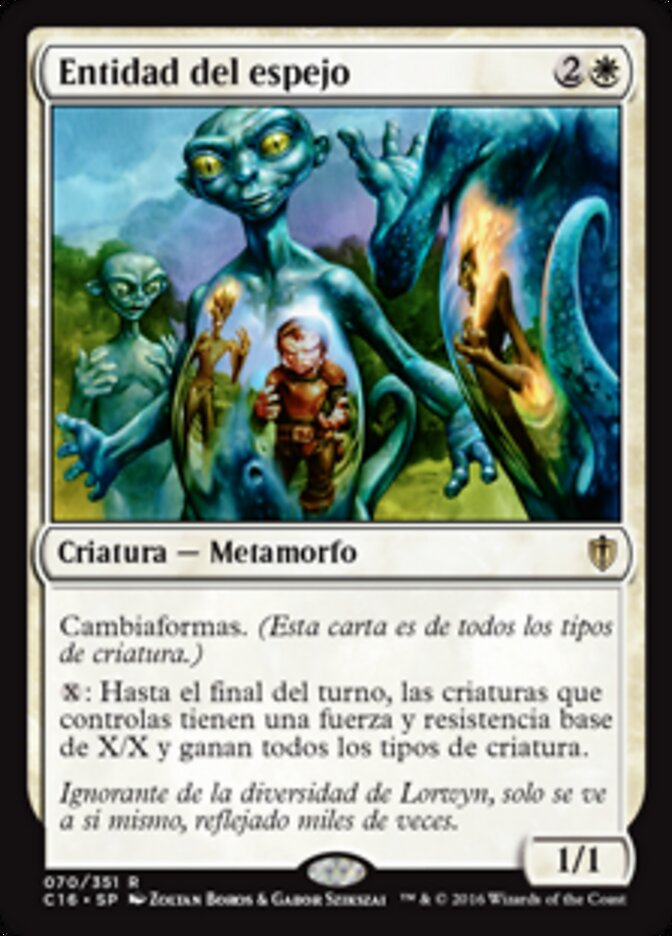 Entidad del espejo