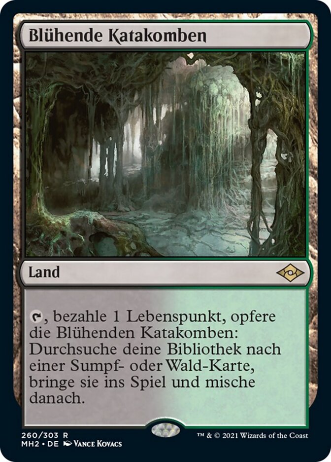 Blühende Katakomben