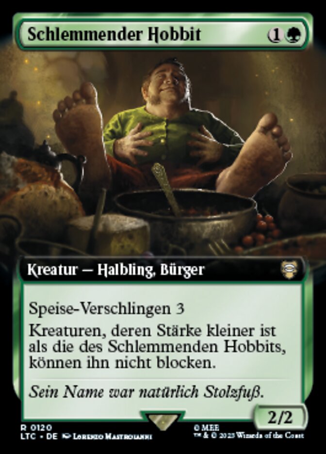 Schlemmender Hobbit
