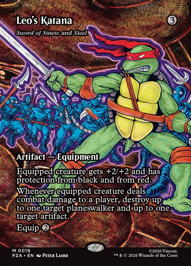 Leo's Katana