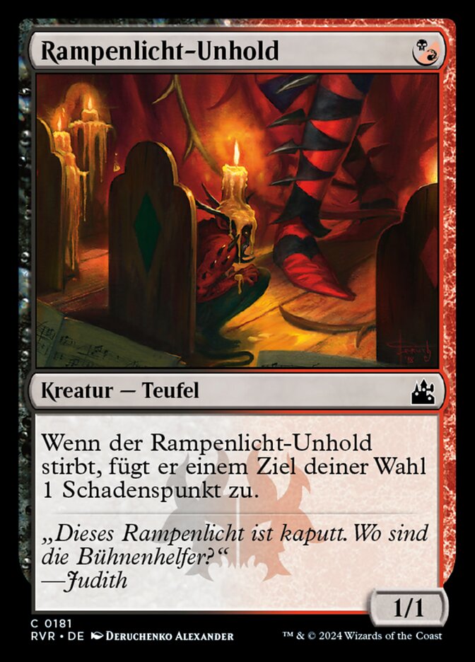 Rampenlicht-Unhold