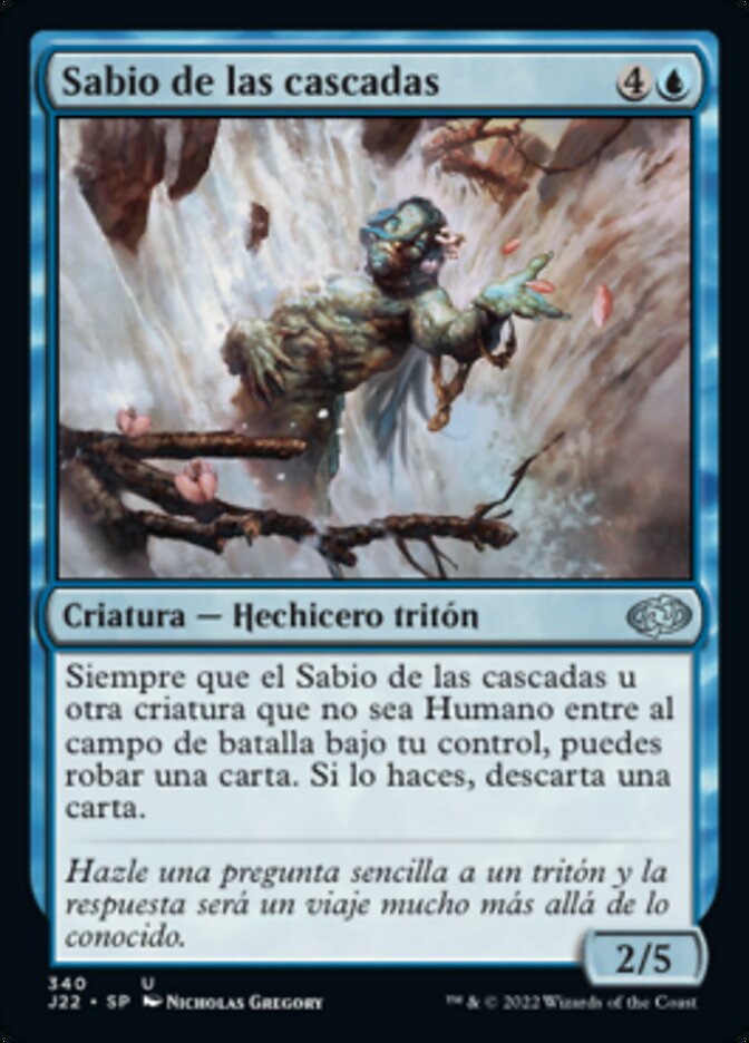 Sabio de las cascadas
