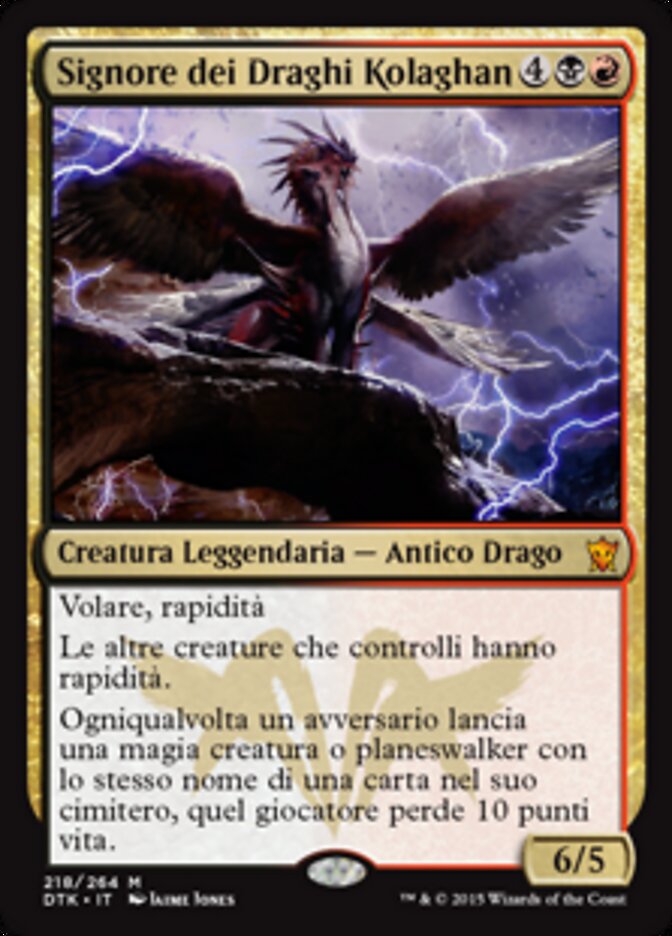 Signore dei Draghi Kolaghan