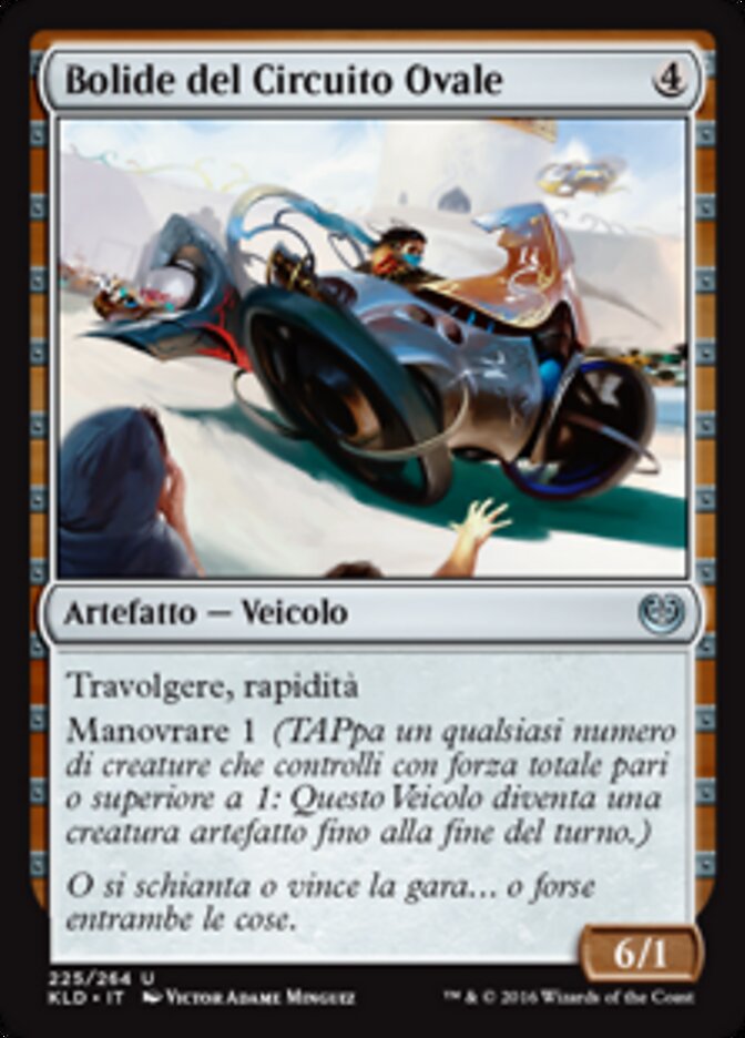 Bolide del Circuito Ovale