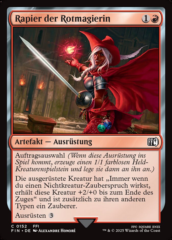 Rapier der Rotmagierin